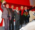 Gesine Lötzsch und Klaus Ernst zum neuen Doppel an der Spitze des Vorstandes gewählt; Foto: Elke Brosow