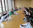 Neugier aus Zeuthen zu Gast im Bundestag; Foto: Axel Hildebrandt