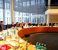 Beratung von Parlamentariern der Innen- und Rechtspolitik; Foto: Axel Hildebrandt