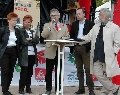 1. Mai 2003: DGB-Veranstaltung in Potsdam; Foto: privat