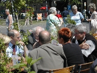 Pausen-Plausch; Foto: Axel Hildebrandt