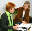 Petra Pau und Gesine Lötzsch; Foto: Carlos Katins