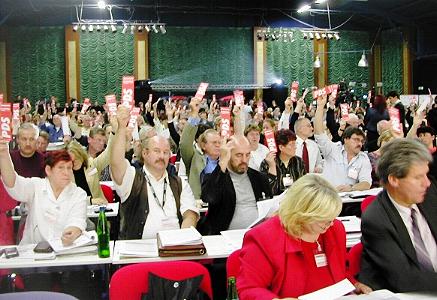 Abstimmung; Foto: Axel Hildebrandt