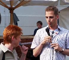 Dialog im Bötzow-Viertel; Foto: Axel Hildebrandt