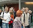 SchülerInnen aus Marzahn-Hellersdorf zu Besuch im Bundestag; Foto: privat