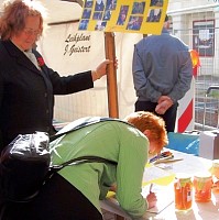 Maifest an der Bötzow-Eiche; Foto: Axel Hildebrandt