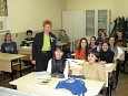 in einem Gymnasium in Sofia; Foto: privat