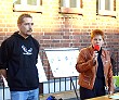 Montags-Demo in Wittstock; Foto: Axel Hildebrandt