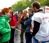 Mai-Kundgebung der Berliner Gewerkschaften am Brandenburger Tor, Berliner LINKE; Foto: Elke Brosow