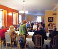 Wahl-Forum bei der Volkssolidarität in Kaulsdorf; Foto: Axel Hildebrandt