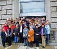 Volkssolidarität aus Marzahn-Hellersdorf zu Gast im Bundestag; Foto: Axel Hildebrandt