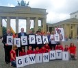 Für Toleranz im Wahlkampf - Respekt-Kampagne; Foto: Axel Hildebrandt