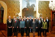 Teilnehmer/innen an der Konferenz ost-europäischer Parlamente in Prag; Foto: privat