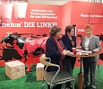 Linke auf Grüner Woche; Foto: Axel Hildebrandt