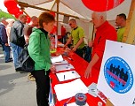 1. Mai bei den Gewerkschaften; Foto: Elke Brosow