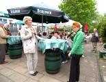 Talk beim Mai-Fest in der Springbornstraße; Foto: Elke Brosow