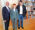 Der Vorsitzende der Kommunikationsgewerkschaft zu Besuch im Bundestag; Foto: Axel Hildebrandt