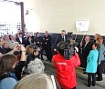 Abraham-Geiger-Tafel in den Hackeschen Höfen; Foto: Axel Hildebrandt