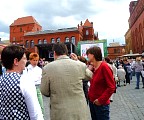 Fest der Linken - Ort für Gespräche; Foto: Elke Brosow