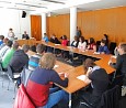 Gymnasiasten aus Titisee-Neustadt im Bundestag; Foto: Axel Hildebrandt