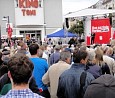 Wahl-Tour mit Oskar Lafontaine auf dem Anton-Platz; Foto: Axel Hildebrandt