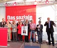 Wahlkampf-Finale in Köpenick; Foto: Axel Hildebrandt