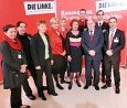 Berliner Linke mit Beate Klarsfeld; Foto: Axel Hildebrandt