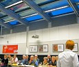 Besuch von Gehörlosen im Bundestag; Foto: Hilke T.