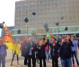 Protest gegen Rassismus in der Bundesrepublik; Foto: Axel Hildebrandt