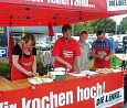 Wahlkampf kocht; Foto: privat