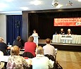 Hauptversammlung der LINKEN Marzahn-Hellersdorf; Foto: Axel Hildebrandt