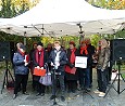 Gedenken auf dem Friedhof der Märzgefallenen; Foto: Elke Brosow