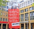 Aufbruch für ein gerechtes Land - Kranaktion; Foto: Axel Hildebrandt