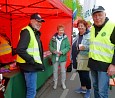 Am Stand der GdP auf der DGB-Kundgebung am Brandenburger Tor; Foto: Elke Brosow