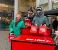 beim Straßenwahlkampf der Pankower LINKEN; Foto: Helmand