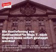 Auslieferung von Antifaschist*in Maja nach Ungarn stoppen