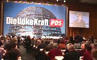 Rostocker Parteitag der PDS; Foto: Elke Brosow